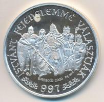 Bognár György (1944-) 1997. "István Fejedelem 997 / Istvánt fejedelemmé választják" Ag eml...