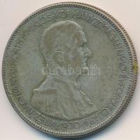 1930. 5P Ag &quot;Horthy jobbra&quot; T:3 Adamo P8