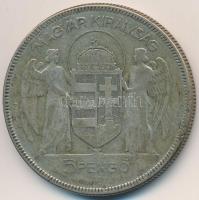 1930. 5P Ag "Horthy jobbra" T:3
Adamo P8