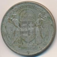 1930. 5P Ag "Horthy jobbra" T:3
Adamo P8