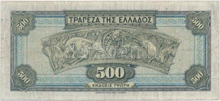 Görögország 1932. 500D T:III,III-
Greece 1932. 500 Drachmai C:F,VG
Krause 102
