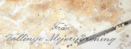 1939 svéd monogrammos ezüstözött alpakka tálca, jelzett, " Vellinge" felirattal, szőlő min...