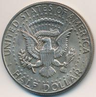 Amerikai Egyesült Államok 1964. 1/2$ Ag &quot;Kennedy&quot; T:2 USA 1964. 1/2 Dollar Ag &quot;Kennedy&quot; C:XF