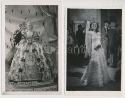 cca 1910-1942 Kolozsvári színház társulatának tagjai, 13 db fotó, kettő a Fotofilm (Kolozsvár) jelzé...