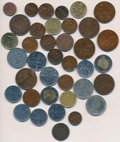 Olaszország 38db-os fémpénz tétel T:vegyes Italy 38pcs of coins C:mixed