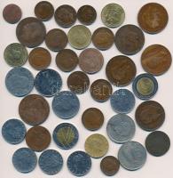 Olaszország 38db-os fémpénz tétel T:vegyes
Italy 38pcs of coins C:mixed