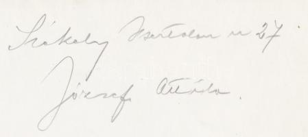 cca 1960 Budapest, Székely Bertalan utca 27. József Attila egykori - átmeneti - lakhelye, vintage ép...