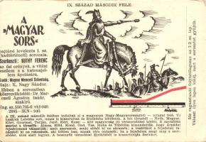 A Magyar Sors - bajtársi levelezés I. sz. (hadtörténeti) sorozata. Szerk. Kuthy Ferenc. 22 darabos képeslapsorozat K. Nagy Sándor rajzaival; kiadja a Magyar Nemzeti Szövetség