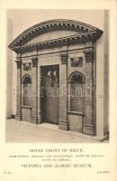 10 db RÉGI, fekete-fehér megíratlan, motívum képeslap az angliai Victoria és Albert Múzeum kiállítás...