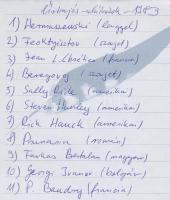 1983 11 űrhajós (Hermaszewski, Feoktyisztov, Beregovoj, Farkas Bertalan, stb.) aláírása elsőnapi eml...