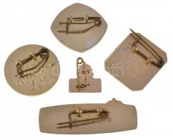 Kína DN 5db klf kínai jelvény T:2
China ND 5pcs of diff Chinese badges C:XF