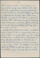 1957 2 db, disszidálás után írt levél érdekes részletekkel az utazásról