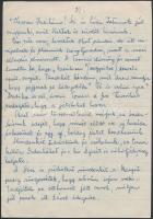 1957 2 db, disszidálás után írt levél érdekes részletekkel az utazásról