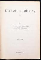 Moravcsik Ernő, Emil: Elmekór- és gyógytan. Bp., 1912, Magyar Orvosi Könyvkiadó-Társulat. (Hornyánszky ny. ) XII. 495 l. A kötet végén 16 lapon 84 ábrát, fotót tartalmaz. Kiadói viseltes, gerinchiányos egészvászon kötésben.