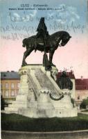 Cluj, statue of King Matthias, Kolozsvár, Mátyás király szobor