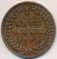 Osztrák Államok / Salzburgi Érsekség 1790. 1kr Cu &quot;Hieronymus&quot; T:2,2- Austrian States / Archbishopric of Salzburg 1790. 1 Kreuzer Cu &quot;Hieronymus&quot; C:XF,VF Krause KM# 470