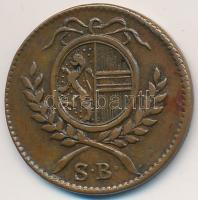 Osztrák Államok / Salzburgi Érsekség 1790. 1kr Cu "Hieronymus" T:2,2-
Austrian States / A...