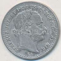 1870KB 10kr Ag "Váltó Pénz" T:2-