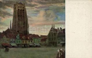 Ypres, Ypern; dome; Ungarische Kunst Nr. 48. s: Kiss Rezső (EK)