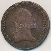 1800G 3kr Cu "I. Ferenc" T:2-,3 ph