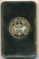 Német 3. Birodalom "Reichsbank" aranyozott fém replika (44x28,5mm) T:PP felületi karc 
Ge...