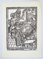 Andruskó Károly (1915-2008) festőművész, grafikus hagyatékából származó számos érdekes nyomtatvány, ...