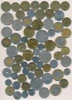 68db-os vegyes külföldi fémpénz és zseton tétel, közte Finnország, Portugália T:vegyes 68pcs of various metal coins and tokens, including Finland, Portugal C:mixed