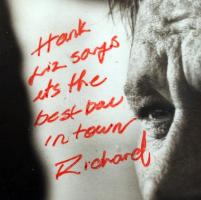 Sir Richard Burton (1925-1984)  walesi színész, rendező és producer  saját kezű aláírása egy a művés...