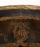 Monogramos falióra, nem működik, felhúzó nélkül,  d:25 cm