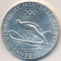 Ausztria 1964. 50Sch Ag "IX. Téli Olimpia Innsbruck" T:2 Austria 1964. 50 Schilling Ag &qu...