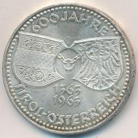 Ausztria 1963. 50Sch Ag "Tirol 600 éve egyesült Ausztriával" T:2
Austria 1963. 50 Schilli...