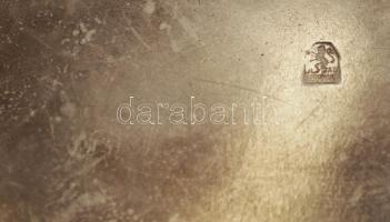 Ezüstözött bonbonier, 13x12 cm