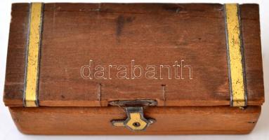 Apró kincses láda, 3x6x2cm