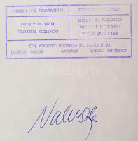 Karinthy Ferenc (1921-1992) Kossuth-díjas magyar író, drámaíró, dramaturg jelzett fotó, Vahl Ottó, 2...