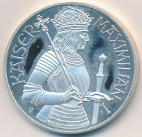 Ausztria 1991. 100Sch Ag "I. Miksa" T:PP 
Austria 1991. 100 Schilling Ag "Maximillia...