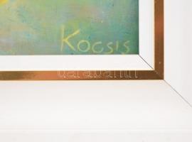 Kocsis Valéria (?- ): Csendélet, olaj, farost, jelzett, keretben, 28,5×22,5 cm