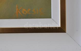 Kocsis Valéria (?- ): Csendélet, olaj, farost, jelzett, keretben, 28,5×22,5 cm