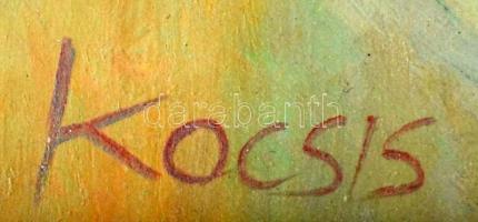 Kocsis Valéria (?- ): Csendélet, olaj, farost, jelzett, keretben, 28,5×22,5 cm