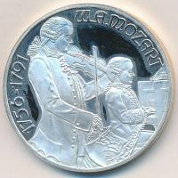 Ausztria 1991. 100Sch Ag "Mozart-Salzburg" T:PP kis ujjlenyomat
Austria 1991. 100 Schilli...