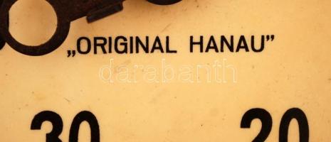 Hanau egy órás számláló csengővel, jelzett, 25x15 cm