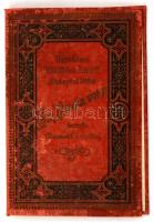 1896 Ezredéves kiállítási Emlék című fotóalbum borítója, a benne maradt 1 db képpel Ős Budavárról, a...