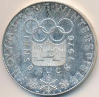 Ausztria 1974. 100Sch Ag "XII. téli olimpia - Innsbruck 1976." T:PP felületi karc, patina
...