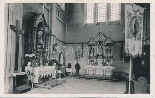 Munkács, Mukacheve; Római Katolikus templom, belső / Roman Catholic church interior (EB)