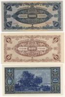 1945-46. 1000.000P + 10.000MilP + 10.000B.-pengő T:I