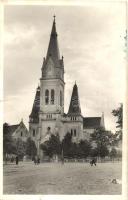 Munkács, Mukacheve; Római Katolikus plébánia-templom / Catholic parish church (fl)