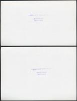 Cigány önkormányzat, 2 db fotó, Dudás Dénes(Lapkiadó Vállalat) felvételei, 13x18 és 11x18 cm