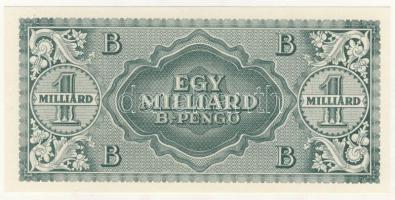 1946. 1000.000.000B.-pengő "zöld" T:I