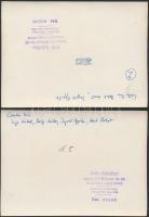 cca 1930 Német táncszínház, 2 db fotó, Fritz Schröter pecsétel jelzett felvételei, 12x18 cm