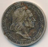 1936. 2P Ag &quot;Liszt Ferenc&quot; T:2- patina, ph., szennyeződés