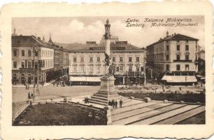 Lviv, Lwów; Mickiewicz Statue